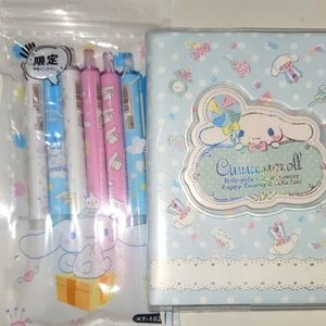 Cinnamoroll Sanrio stationery planner pen pack set magnetic notebook journal